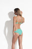 JAVA ISLAND BALCONETTE BIKINI - Mint - back