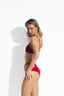 JAVA ISLAND BALCONETTE BIKINI - Lipstick Red - side