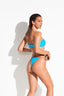WAIKIKI BEACH BANDEAU BIKINI - Arctic Blue - back