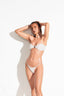 WAIKIKI BEACH BANDEAU BIKINI - Snow White - front