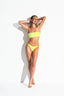 OCEAN VIEW BANDEAU BIKINI - Citrus Green - front