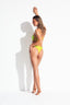 OCEAN VIEW BANDEAU BIKINI - Citrus Green - back