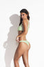 CAP DE BARBORIA BUSTIER BIKINI - Olive Green - back