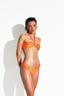 CALA SALADA BANDEAU BIKINI - Yam Orange - front