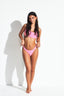 RIA FORMOSA BUSTIER BIKINI - Taffy Pink - front