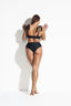 ESTELLA DE MAR BUSTIER BIKINI - Midnight Black - back