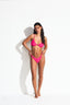 NAMORIK ISLAND BUSTIER BIKINI - Fuscia - front
