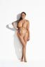 CARBIS BAY NECKHOLDER BIKINI - Tiger Orange - front