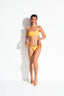 SUNRISE AVENUE BANDEAU BIKINI - Bumblebee Yellow - front