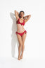 HORIZON VIEW BANDEAU BIKINI - Candy Red - front