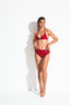 SYDNEY OCEAN TRIANGLE BIKINI - Lipstick Red - front