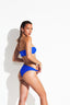 PIKINNI BANDEAU BIKINI - Royal Blue - back