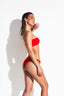 PIKINNI BANDEAU BIKINI - Candy Red - side
