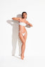 SUNRISE AVENUE BANDEAU BIKINI - Snow White - front