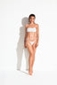 SUNRISE AVENUE BANDEAU BIKINI - Snow White - front