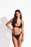 SANT ANTONI TRIANGLE BIKINI - Midnight Black - front