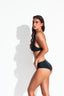 TOKYO BLOSSOM BALCONETTE BIKINI - Midnight Black - back