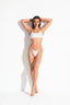 NA PALI COAST BANDEAU BIKINI - Snow White - front
