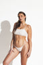 COSTA BRAVA BUSTIER BIKINI - Snow White - front