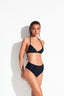 SYDNEY OCEAN TRIANGLE BIKINI - Midnight Black - front