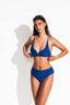 TOKYO BLOSSOM BALCONETTE BIKINI - Admiral Blue - front
