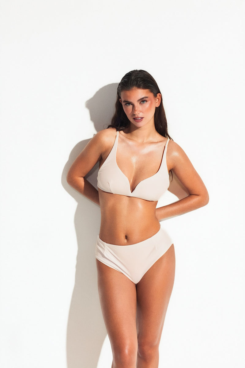 TOKYO BLOSSOM BALCONETTE BIKINI - Snow White - front
