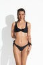 HORIZON VIEW BANDEAU BIKINI - Midnight Black - front