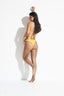 COSTA SMERALDA BANDEAU BIKINI - Bumblebee Yellow - side