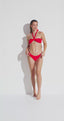CALA SALADA BANDEAU BIKINI - Candy Red - video