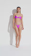 WAIKIKI BEACH BANDEAU BIKINI - Purple - video