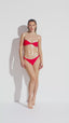 PIKINNI BANDEAU BIKINI - Candy Red - video