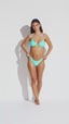 NAMORIK ISLAND BUSTIER BIKINI - Turquoise Blue - video