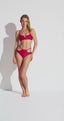 JAVA ISLAND BALCONETTE BIKINI - Lipstick Red - video