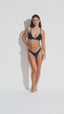 SWAROVSKI CLEMENTINE TRIANGLE BIKINI - Midnight Black - video