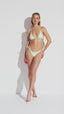 SUNSHINE SEA NECKHOLDER BIKINI - Olive Green - video