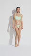 SAINTE MAXIME BUSTIER BIKINI - Olive Green - video