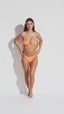 SANTA MARIA BANDEAU BIKINI - Tiger Orange - video