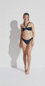 AMALFI COAST BANDEAU BIKINI - Midnight Black - video