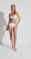JAVA ISLAND BALCONETTE BIKINI - Snow White - video