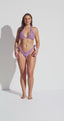 INDIE BEACH LEO NECKHOLDER BIKINI - Leopard Pink - video