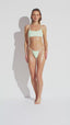 NA PALI COAST BANDEAU BIKINI - Olive Green - video