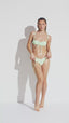 VICTORIA PEAK BANDEAU BIKINI - Olive Green - video